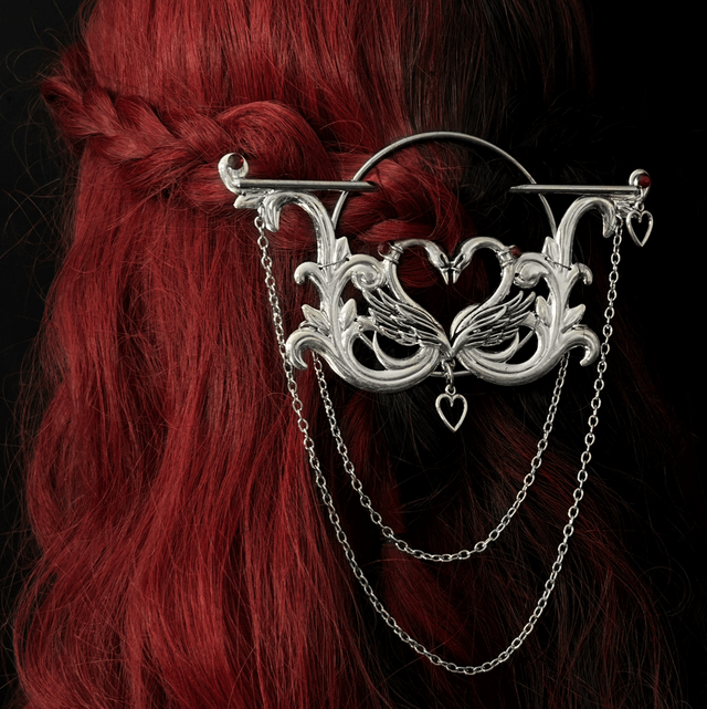 Vow hair stick barette