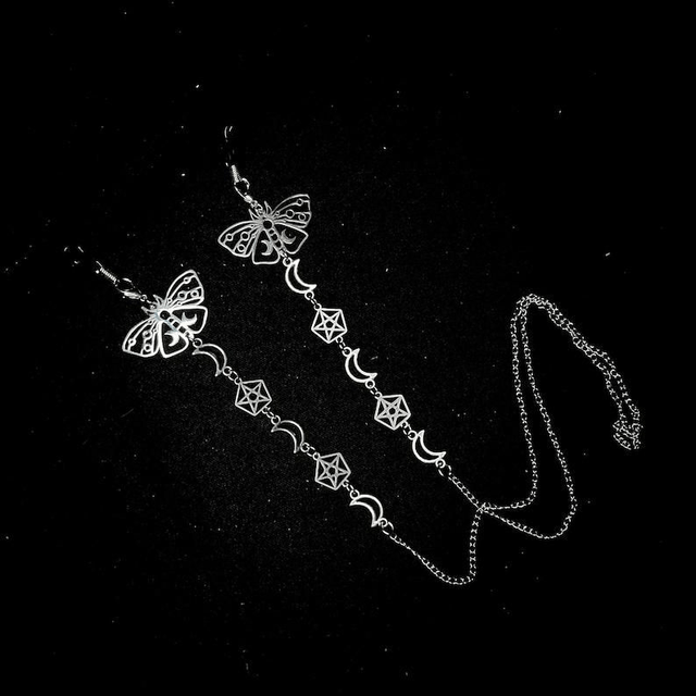 Luna Moth Glasses Chain
