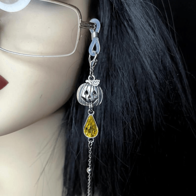 Pumpkin Spice Glasses chains 