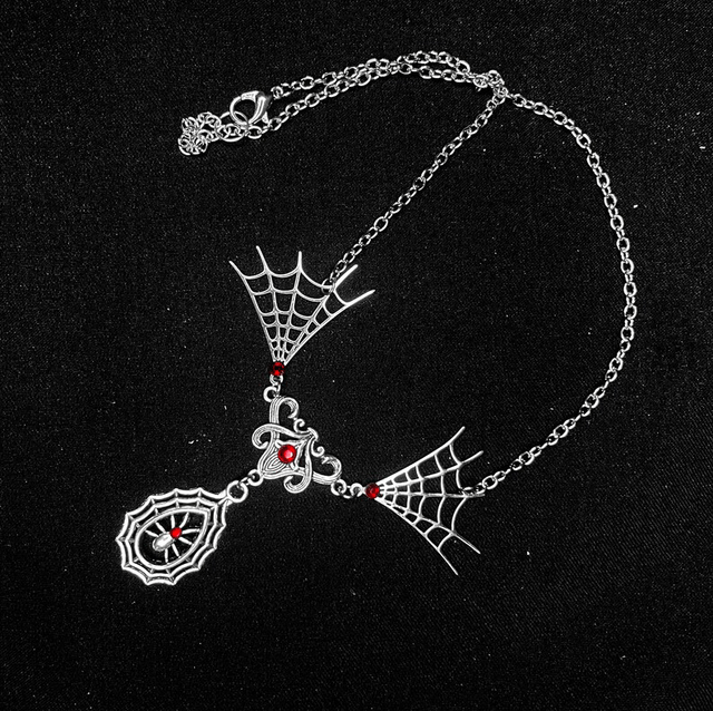 Web weaver necklace 