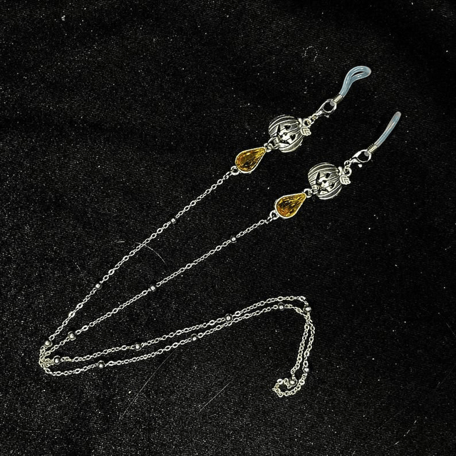 Pumpkin Spice Glasses chains 