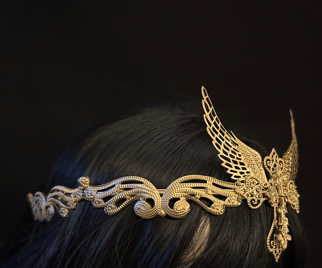 Arch Angel tiara gold 