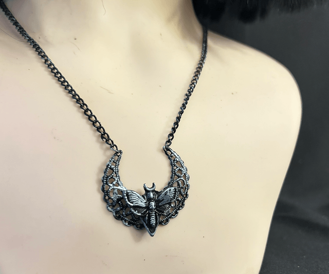 Deathmoth necklace 