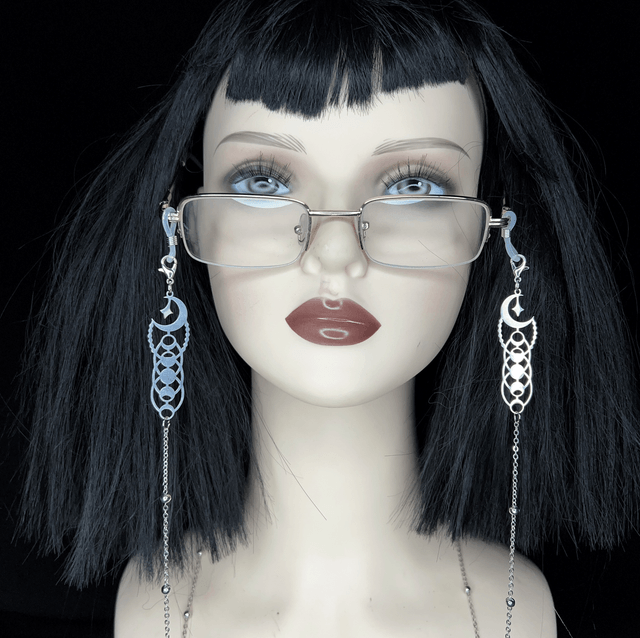 Moonphase glasses chain