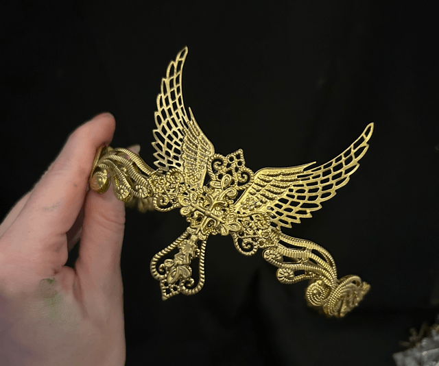 Arch Angel tiara gold 