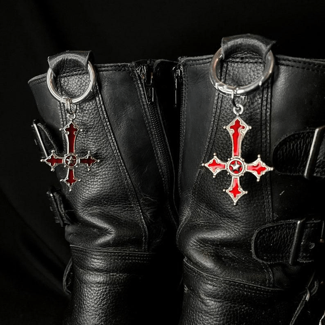 Red Cross Boot Clip
