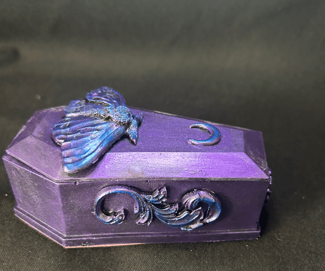 Moth coffin box 