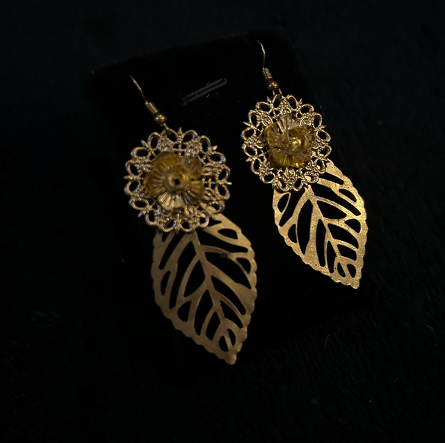 Autumnal earrings