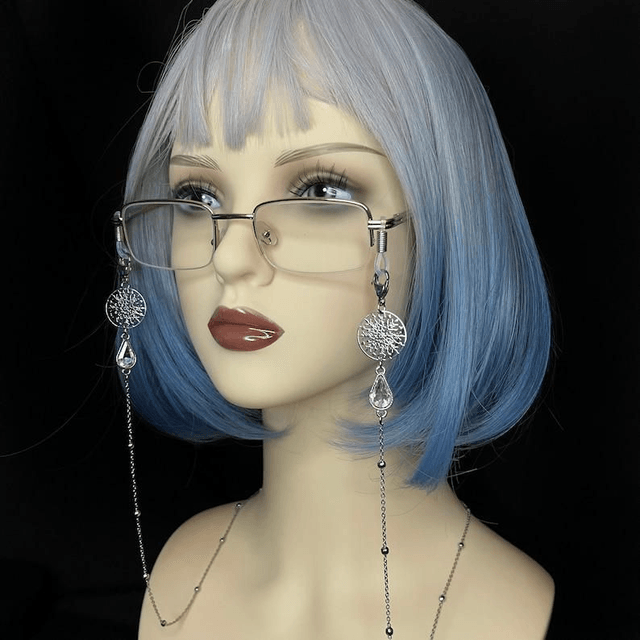 Snowflake glasses chain
