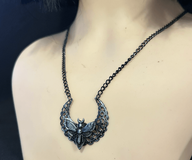 Deathmoth necklace 