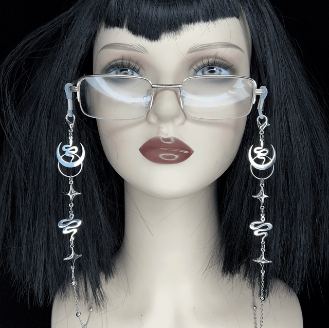 Cosmic coil glasses chains 