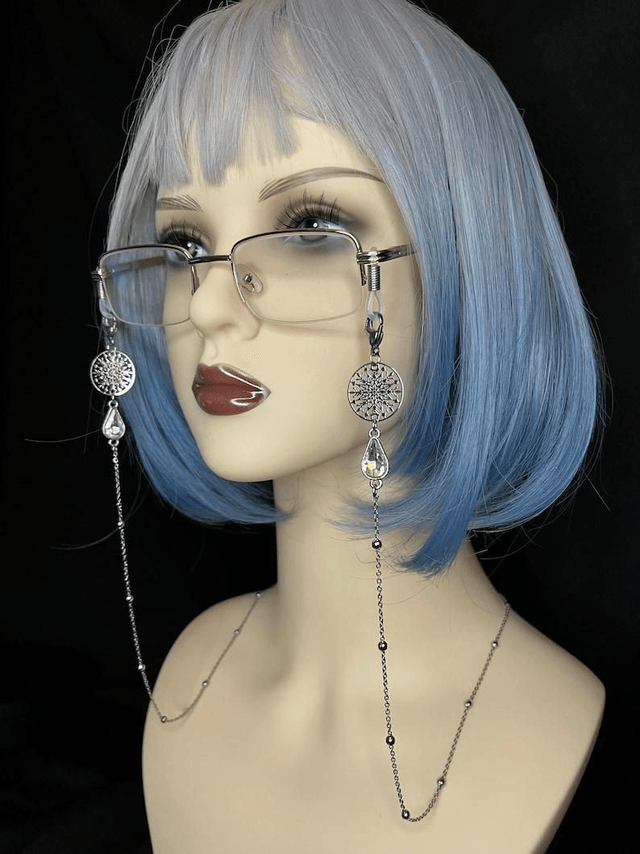Snowflake glasses chain
