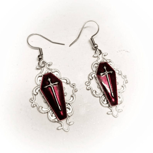 Cemetery II earrings