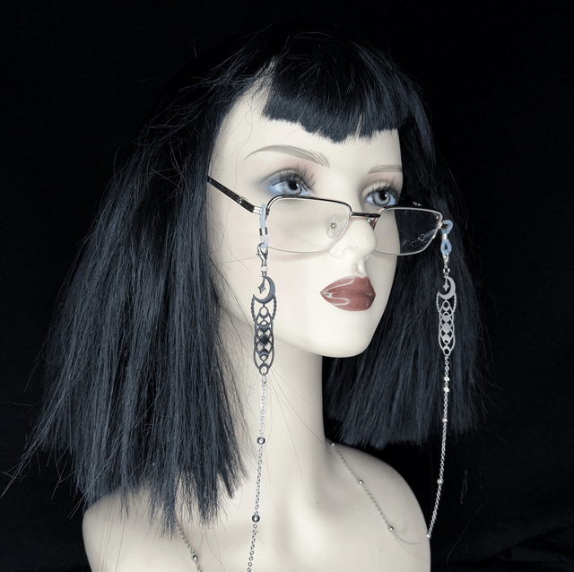 Moonphase glasses chain