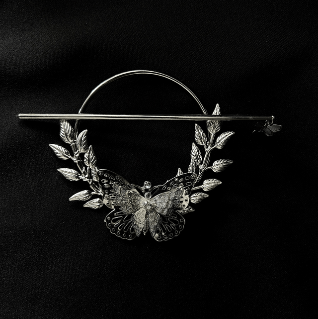 Flutter hair stick barette