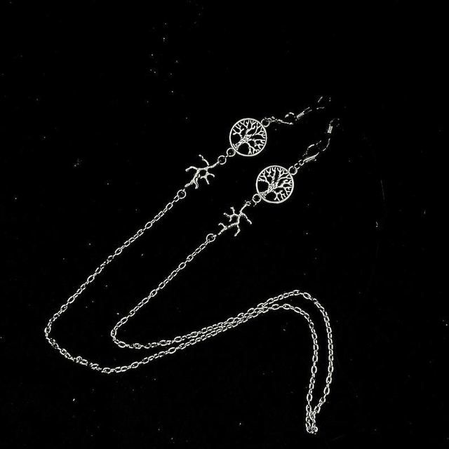 Tree of life glass chain
