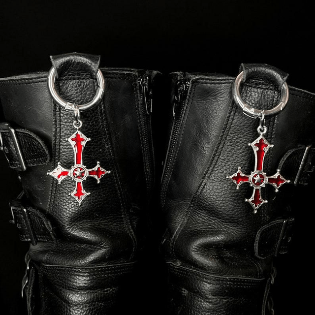 Red Cross Boot Clip