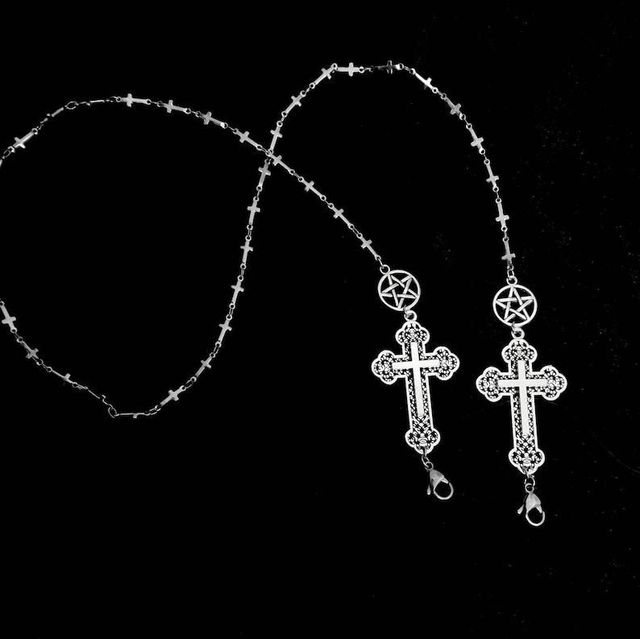 Satanic glasses chain