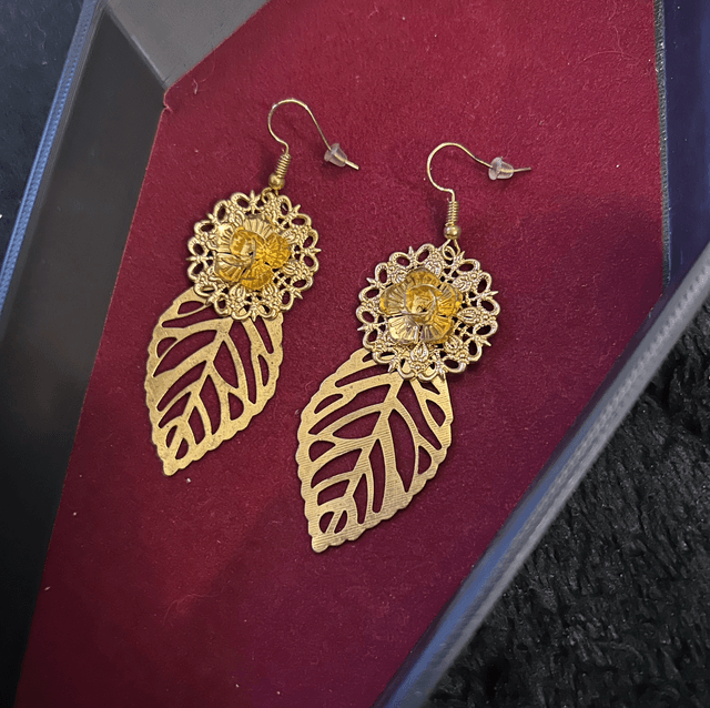 Autumnal earrings