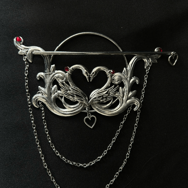 Vow hair stick barette
