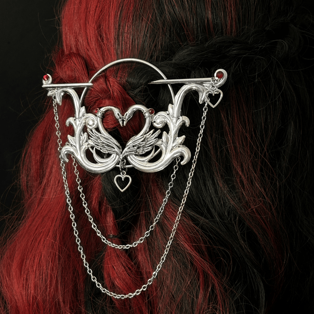 Vow hair stick barette