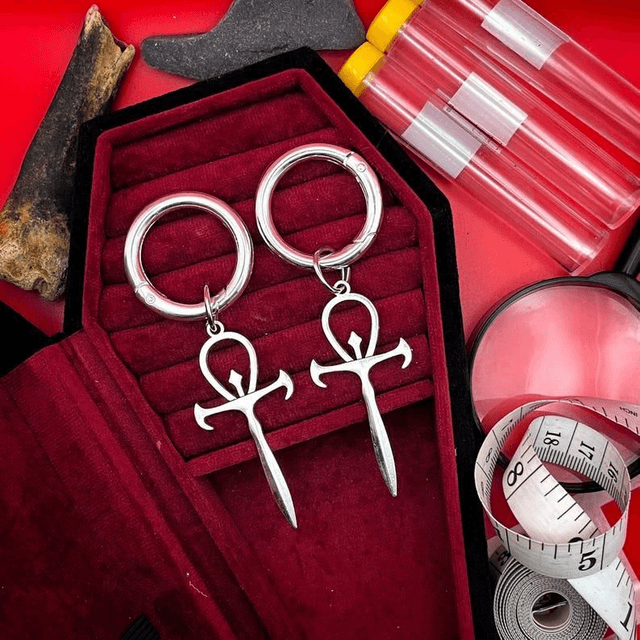 Vampire Ankh Boot clips