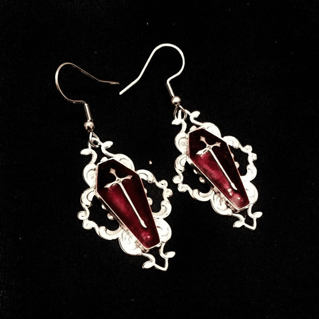 Cemetery II earrings