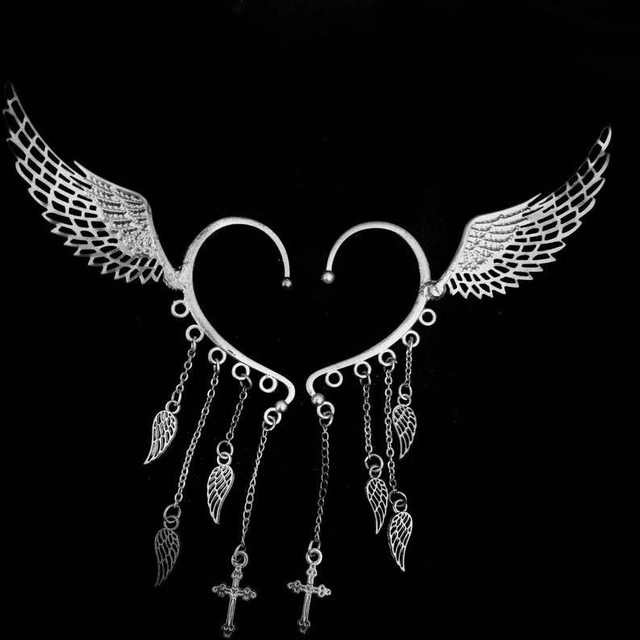 Angel ear cuff