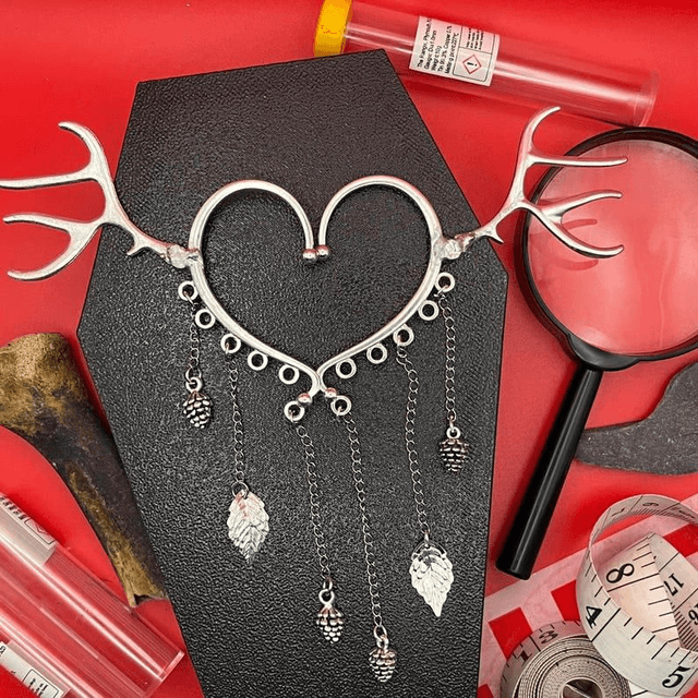 Antler ear cuff