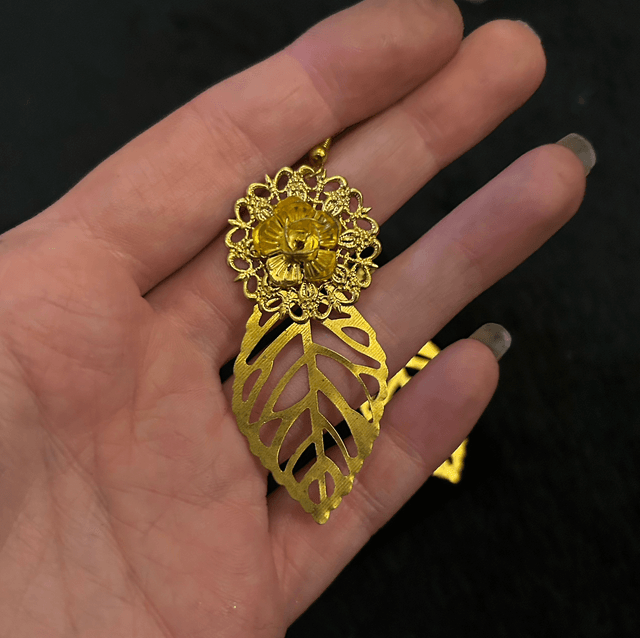 Autumnal earrings
