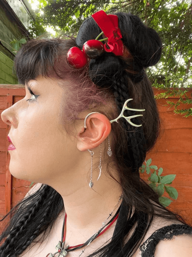 Antler ear cuff