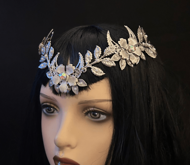 Sage tiara
