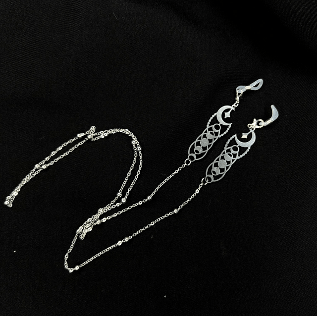 Moonphase glasses chain