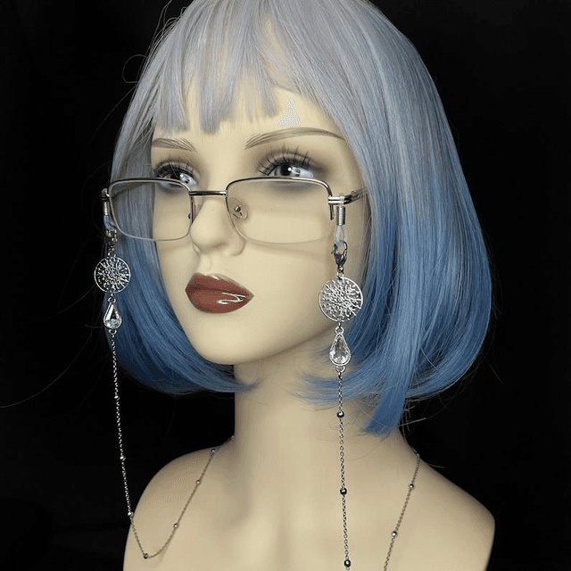 Snowflake glasses chain