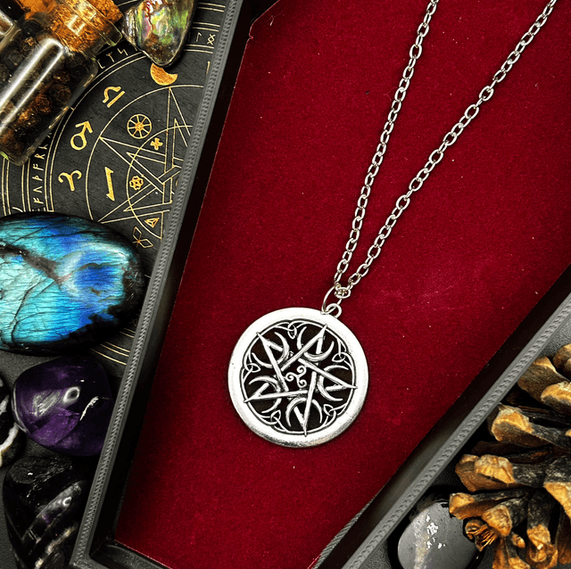 Sacred circle necklace