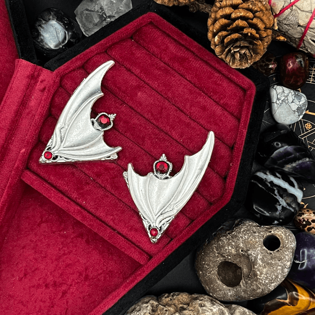 Bat wing Collar Pin