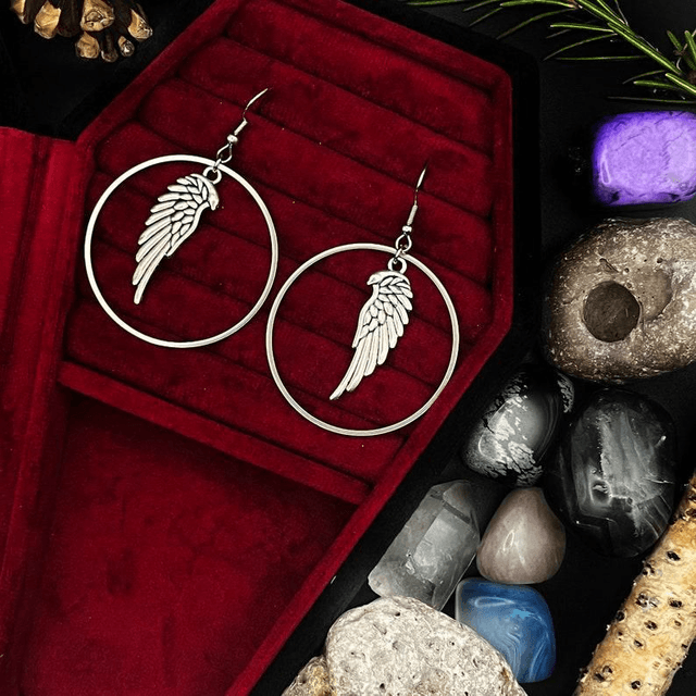 Cherub earrings